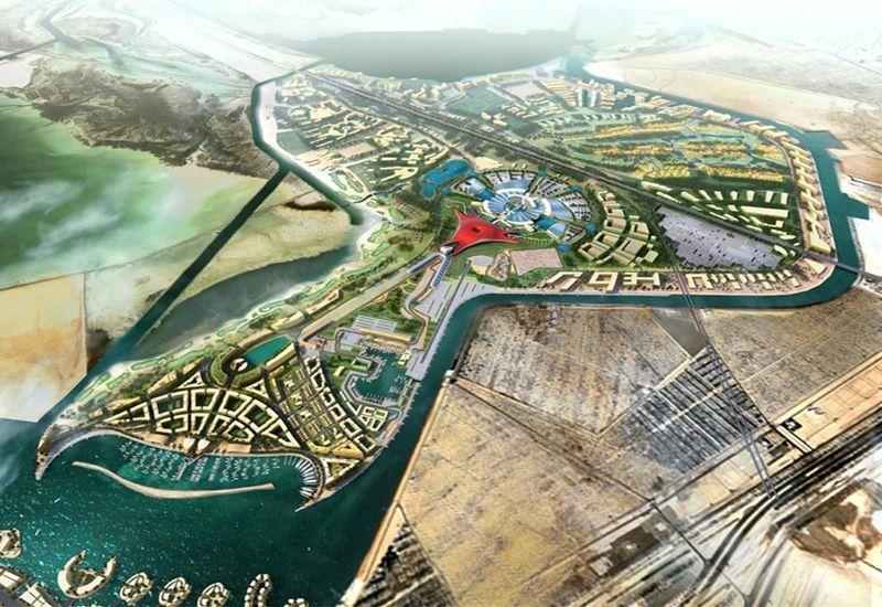 YAS island Abu Dhabi masterplan