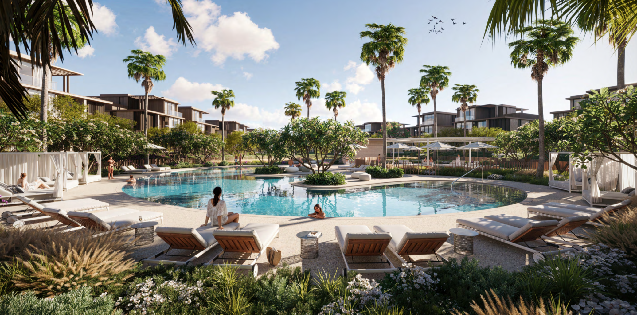 Nad al Sheba Gardens pool