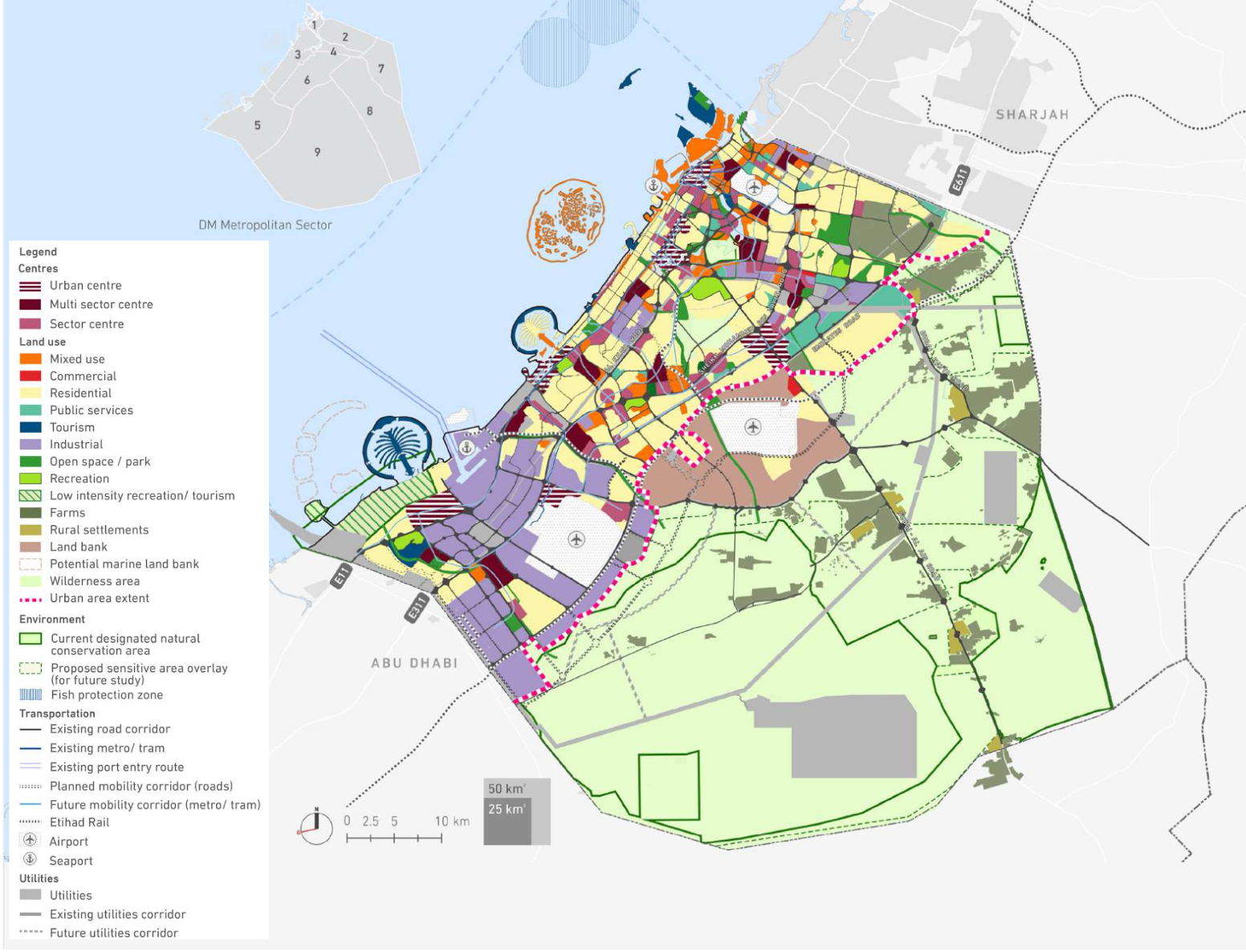 Dubai future urban plan