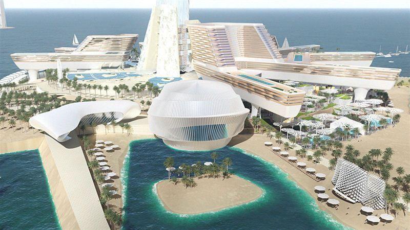 The island MGM Dubai