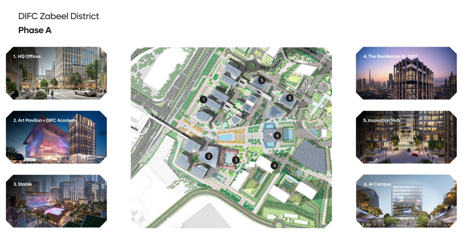 DIFC 2 Za'Abeel masterplan