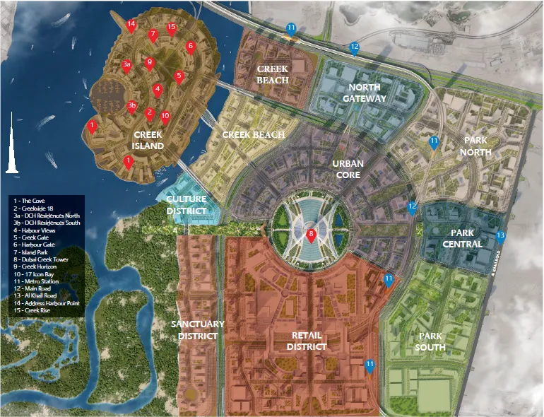 Dubai-Creek-Harbour-by-EMAAR-Master-Plan