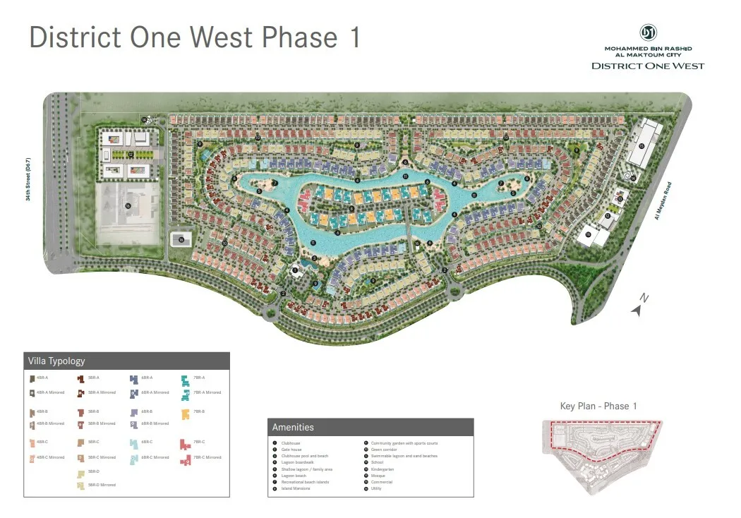 district one West Dubai D1 masterplan